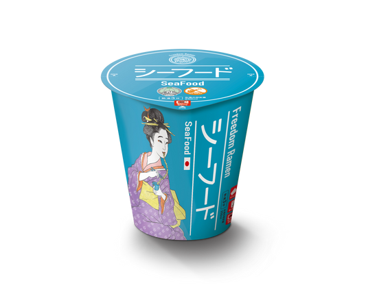 Halal cup noodles [seafood flavor] No animal ingredients used